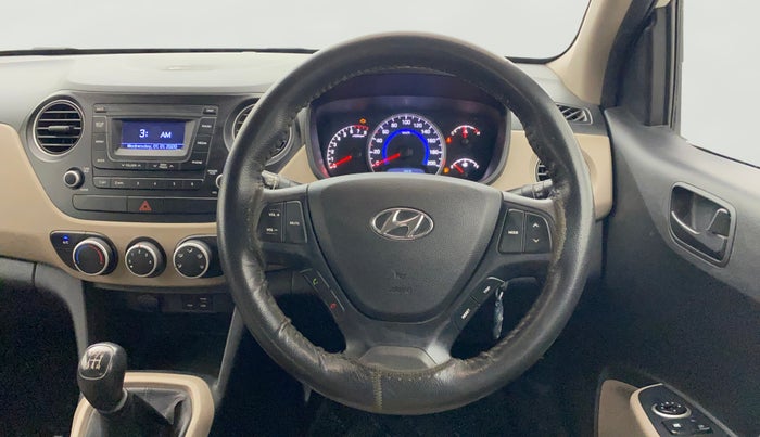 2018 Hyundai Grand i10 MAGNA 1.2 KAPPA VTVT CNG, CNG, Manual, 71,290 km, Steering Wheel Close Up