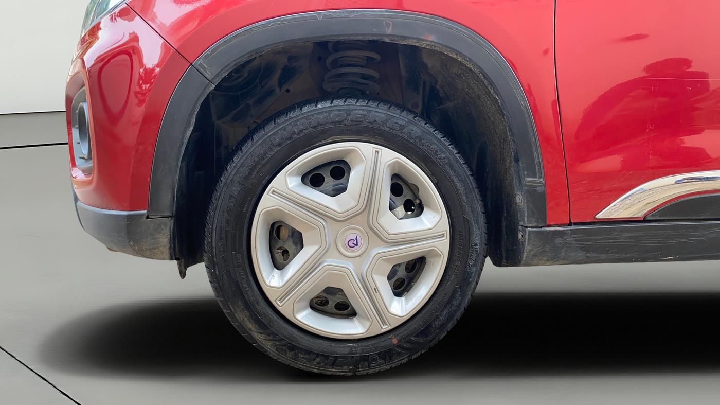 2021 Maruti Vitara Brezza VXI, Petrol, Manual, 52,341 km, Left Front Wheel