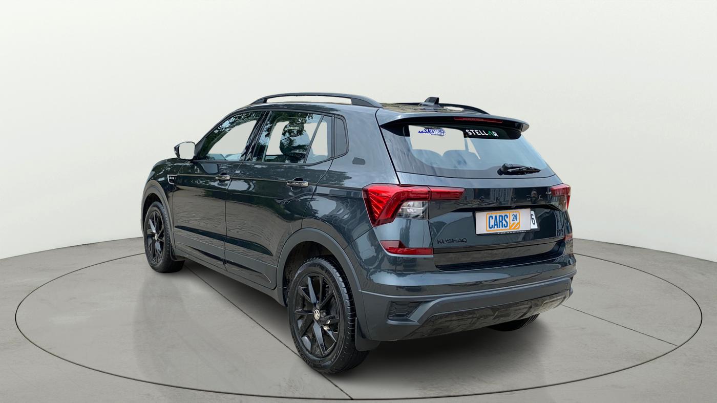 2025 Skoda KUSHAQ AMBITION 1.0L TSI MT, Petrol, Manual, 1,421 km, Left Back Diagonal