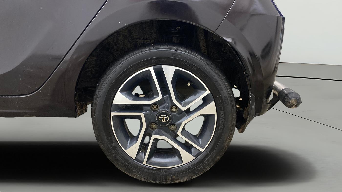2022 Tata Tiago XZA PLUS PETROL, Petrol, Automatic, 62,477 km, Left Rear Wheel