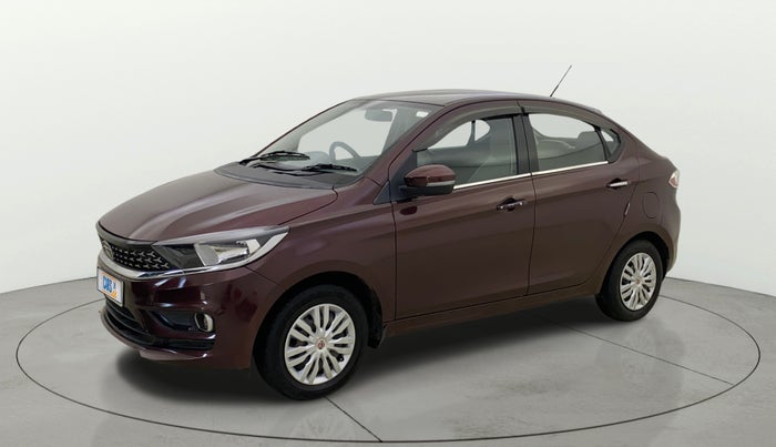 2020 Tata TIGOR XZ PETROL, CNG, Manual, 51,363 km, Left Front Diagonal