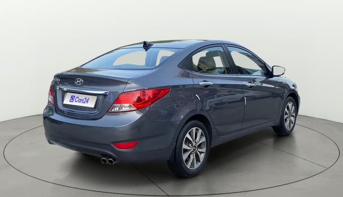 2014 Hyundai Verna FLUIDIC 1.4 VTVT CX, Petrol, Manual, 55,657 km, Right Back Diagonal