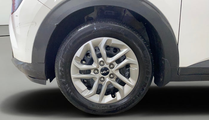 2023 KIA CARENS  PRESTIGE 1.5 TURBO PETROL IMT 7 STR , Petrol, Manual, 19,621 km, Left Front Wheel