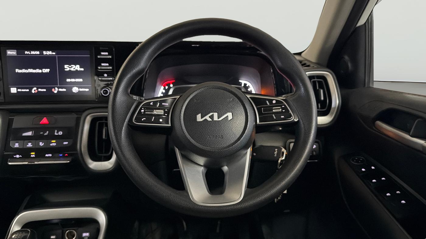 2024 KIA SONET HTK (O) 1.2 Petrol MT, Petrol, Manual, 48,182 km, Steering Wheel Close Up