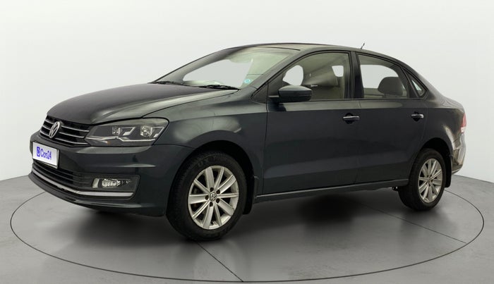2017 Volkswagen Vento 1.2 TSI HIGHLINE PLUS AT, Petrol, Automatic, 92,325 km, Left Front Diagonal