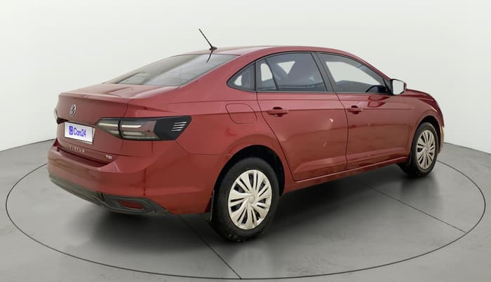 2022 Volkswagen VIRTUS COMFORTLINE TSI 1.0 MT, Petrol, Manual, 25,625 km, Right Back Diagonal