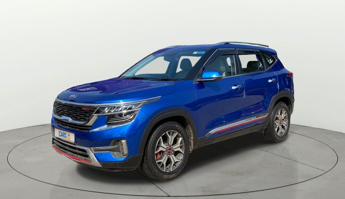 2020 KIA SELTOS GTX PLUS DCT 1.4 PETROL, Petrol, Automatic, 21,333 km, Left Front Diagonal