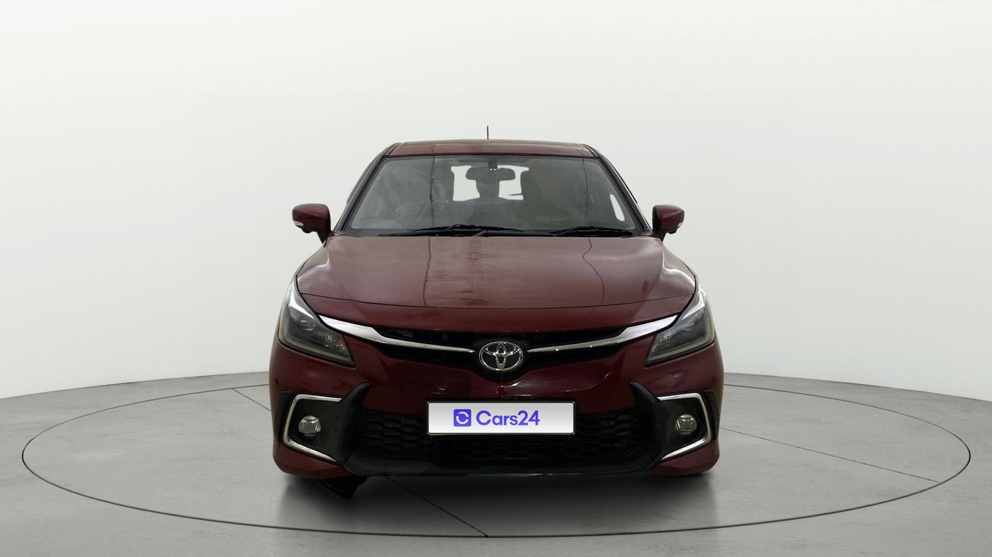 2024 Toyota Glanza V AMT, Petrol, Automatic, 7,168 km, Front