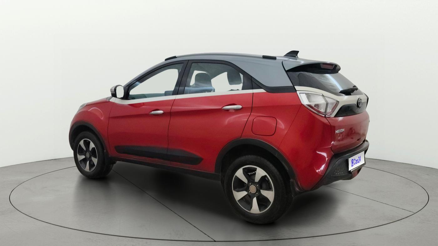 2018 Tata NEXON XZA PLUS DIESEL DUAL TONE, Diesel, Automatic, 64,069 km, Left Back Diagonal