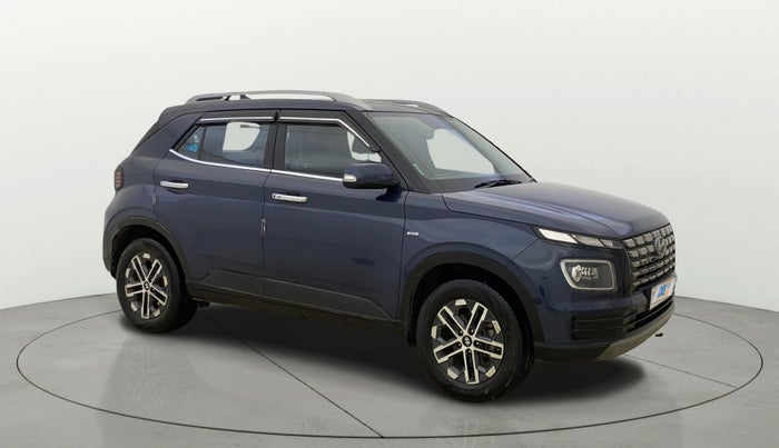 2022 Hyundai VENUE SX 1.0 (O) TURBO IMT, Petrol, Manual, 22,472 km, Right Front Diagonal