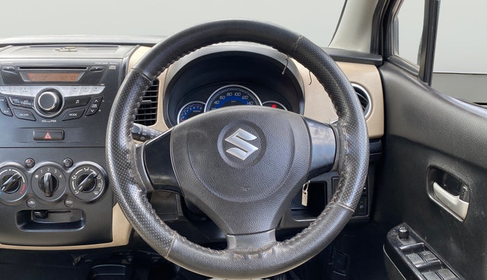2017 Maruti Wagon R 1.0 VXI AMT, Petrol, Automatic, 79,458 km, Steering Wheel Close Up