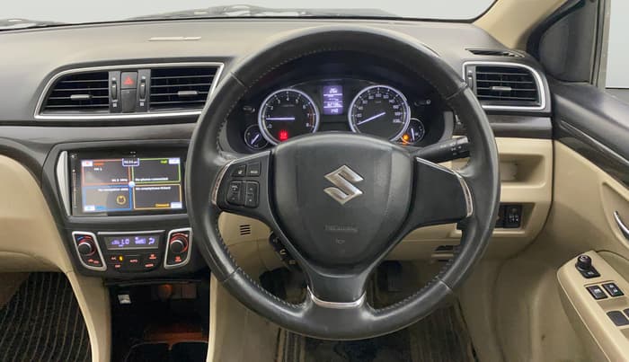 2018 Maruti Ciaz ALPHA 1.4 PETROL, Petrol, Manual, 62,703 km, Steering Wheel Close Up