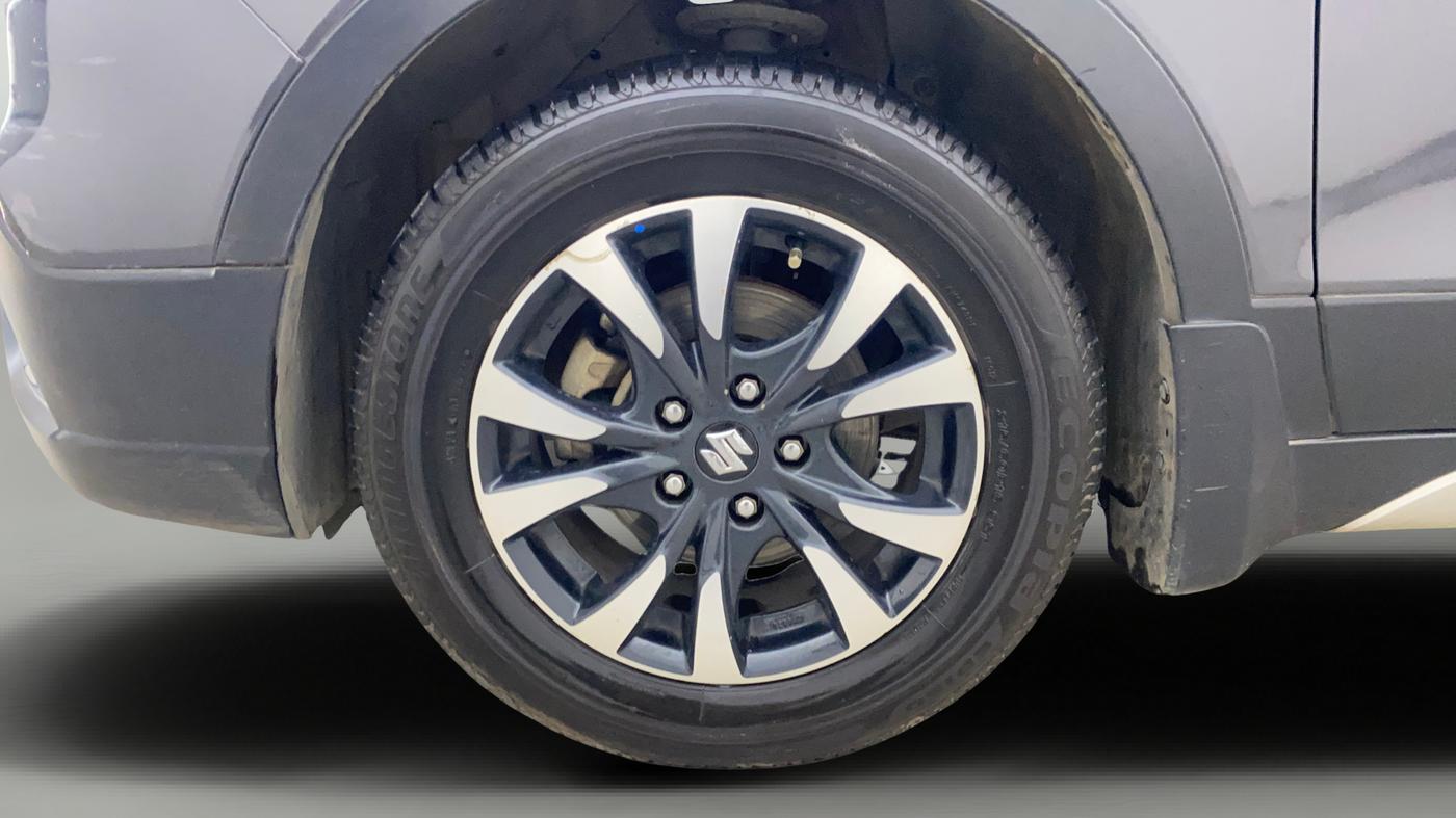2021 Maruti S Cross ALPHA AT1.5, Petrol, Automatic, 66,815 km, Left Front Wheel