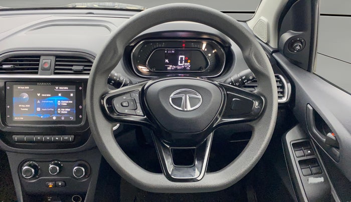2023 Tata TIAGO NRG XZ AMT, Petrol, Automatic, 6,779 km, Steering Wheel Close Up