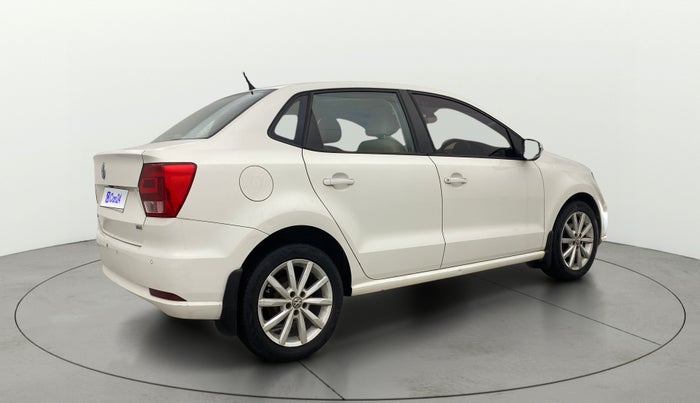 2018 Volkswagen Ameo HIGHLINE PLUS 1.5L AT 16 ALLOY, Diesel, Automatic, 86,059 km, Right Back Diagonal