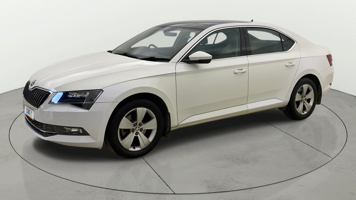 2019 Skoda Superb STYLE 1.8 TSI MT, Petrol, Manual, 50,278 km, Left Front Diagonal