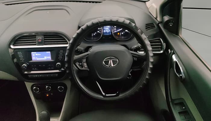 2018 Tata Tiago XZA PETROL, Petrol, Automatic, 27,036 km, Steering Wheel Close Up