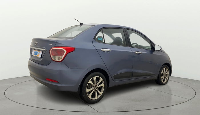 2015 Hyundai Xcent SX 1.2, Petrol, Manual, 1,20,441 km, Right Back Diagonal