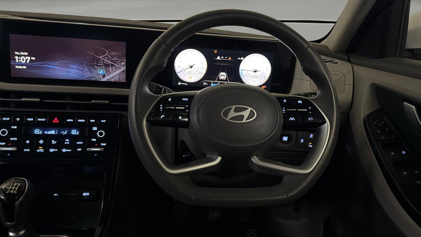 2024 Hyundai Creta SX (O) 1.5 DIESEL, Diesel, Manual, 29,794 km, Steering Wheel Close Up