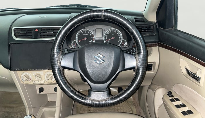 2014 Maruti Swift Dzire VXI, Petrol, Manual, 49,302 km, Steering Wheel Close Up