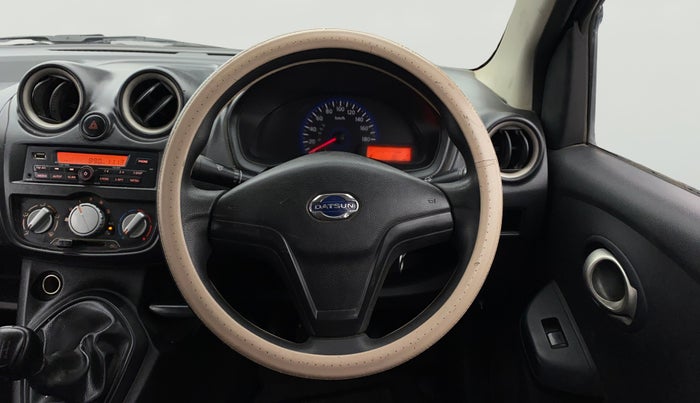 2018 Datsun Go Plus T, Petrol, Manual, 60,349 km, Steering Wheel Close Up