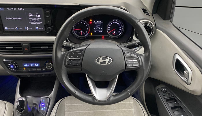 2024 Hyundai GRAND I10 NIOS ASTA AMT 1.2 KAPPA VTVT, Petrol, Automatic, 12,633 km, Steering Wheel Close Up