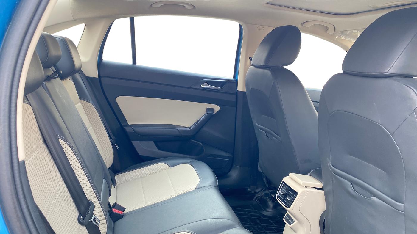 2022 Skoda SLAVIA STYLE 1.0L TSI AT, Petrol, Automatic, 40,509 km, Right Side Rear Door Cabin