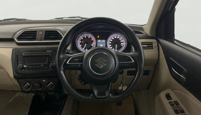 2020 Maruti Dzire VXI AMT, Petrol, Automatic, 22,238 km, Steering Wheel Close Up