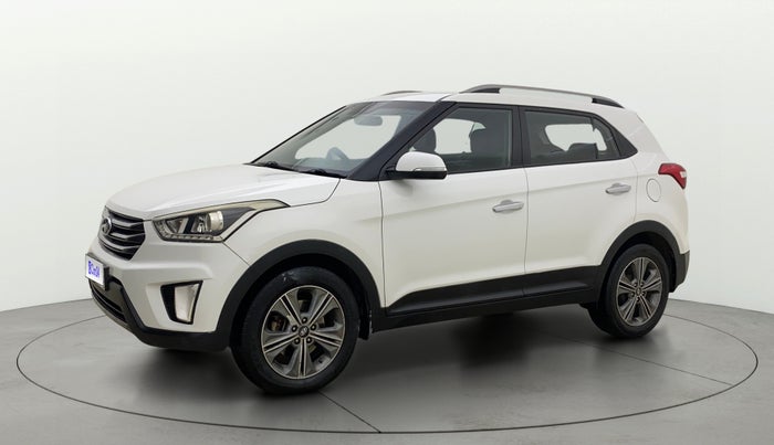 2017 Hyundai Creta SX PLUS AT 1.6 DIESEL, Diesel, Automatic, 1,11,615 km, Left Front Diagonal