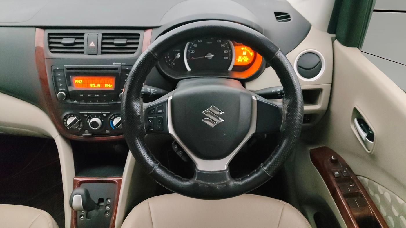2017 Maruti Celerio ZXI AMT, Petrol, Automatic, 35,097 km, Steering Wheel Close Up