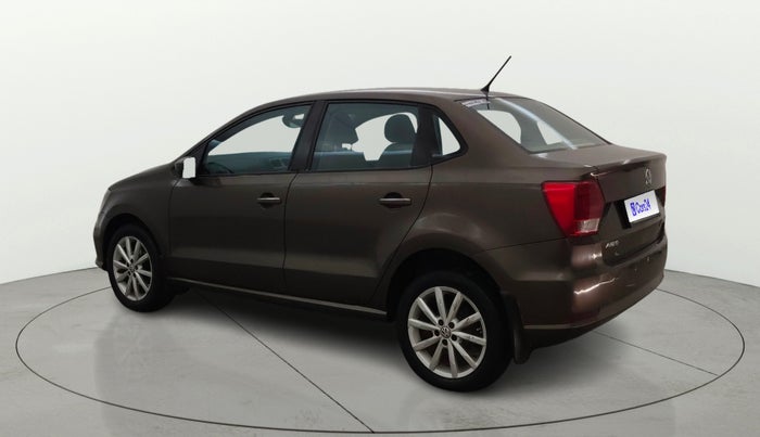 2017 Volkswagen Ameo HIGHLINE1.5L, Diesel, Manual, 86,048 km, Left Back Diagonal