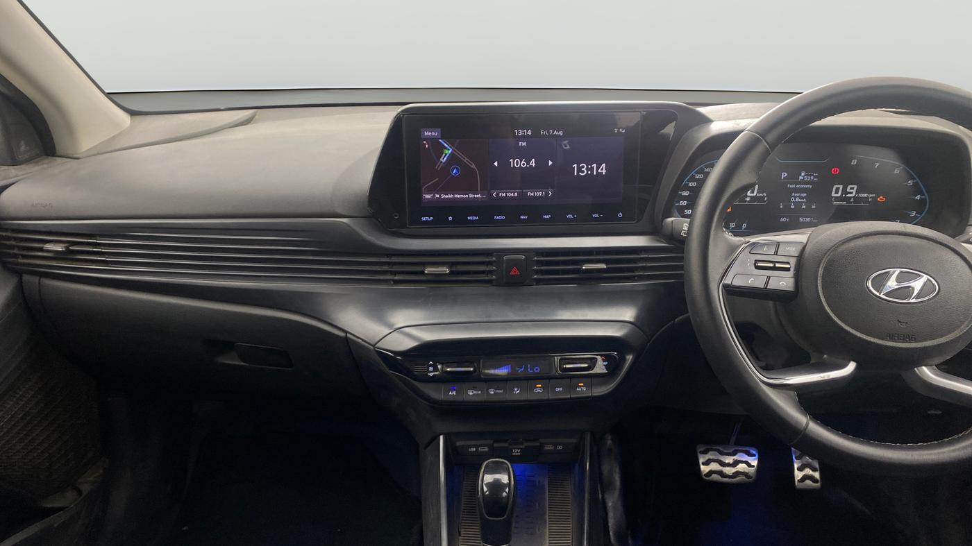 2020 Hyundai NEW I20 ASTA 1.0 GDI TURBO DCT, Petrol, Automatic, 50,300 km, Air Conditioner
