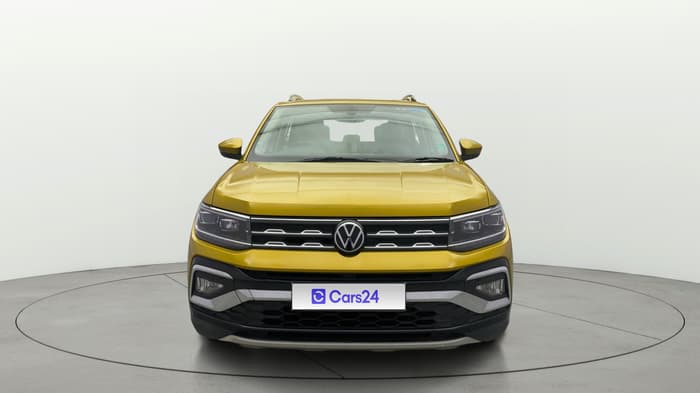 2022 Volkswagen TAIGUN TOPLINE 1.0 TSI AT, Petrol, Automatic, 63,634 km, Front