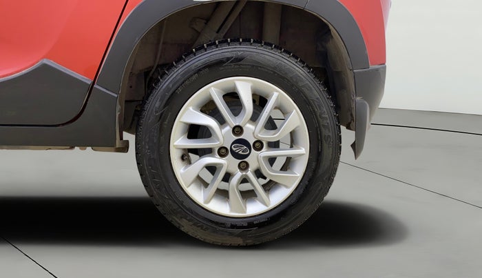 2016 Mahindra Kuv100 K8 6 STR, Petrol, Manual, 38,570 km, Left Rear Wheel