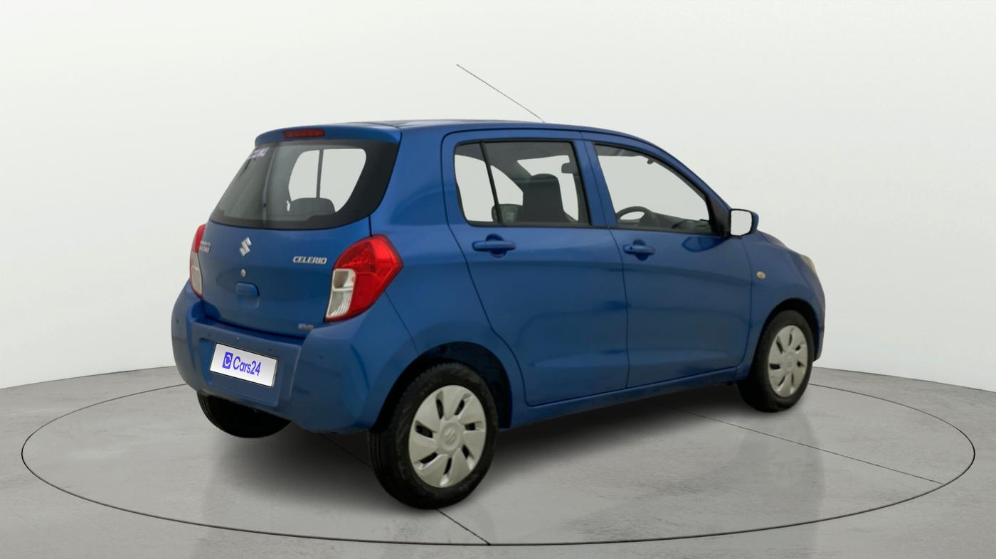 2014 Maruti Celerio VXI AMT, Petrol, Automatic, 58,774 km, Right Back Diagonal