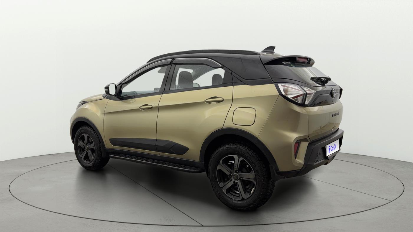 2023 Tata NEXON XZA PLUS LUX SUNROOF KAZIRANGA PETROL, Petrol, Automatic, 60,732 km, Left Back Diagonal