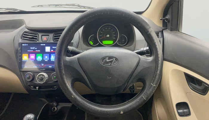 2013 Hyundai Eon MAGNA +, Petrol, Manual, 58,099 km, Steering Wheel Close Up