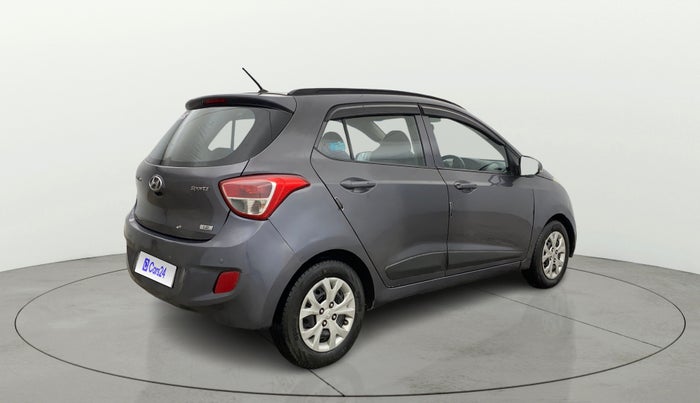 2015 Hyundai Grand i10 SPORTZ 1.2 KAPPA VTVT, Petrol, Manual, 86,970 km, Right Back Diagonal