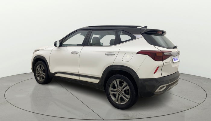 2020 KIA SELTOS HTX IVT 1.5 PETROL, Petrol, Automatic, 80,017 km, Left Back Diagonal