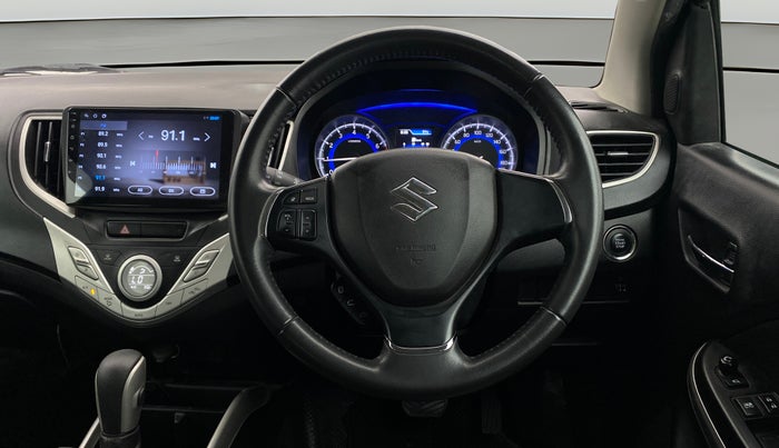 2018 Maruti Baleno ZETA CVT PETROL 1.2, Petrol, Automatic, 37,640 km, Steering Wheel Close Up