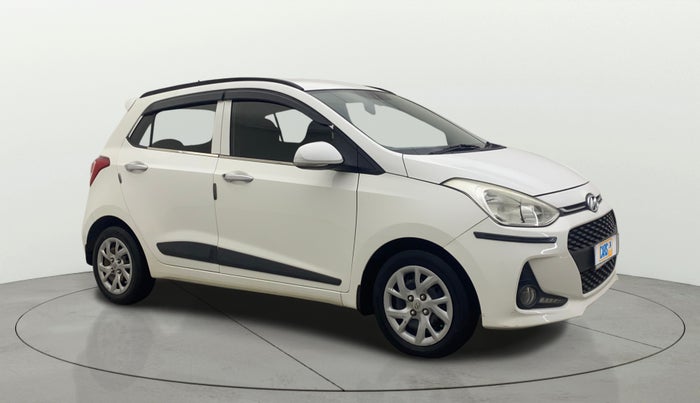 2019 Hyundai Grand i10 SPORTZ 1.2 KAPPA VTVT, Petrol, Manual, 76,312 km, Right Front Diagonal