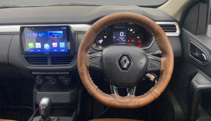 2021 Renault Kiger RXL AMT, Petrol, Automatic, 73,586 km, Steering Wheel Close Up