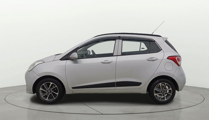 2017 Hyundai Grand i10 SPORTZ (O) AT 1.2 KAPPA VTVT, Petrol, Automatic, 84,942 km, Left Side