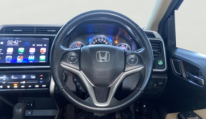 2018 Honda City 1.5L I-VTEC ZX CVT, Petrol, Automatic, 1,06,868 km, Steering Wheel Close Up