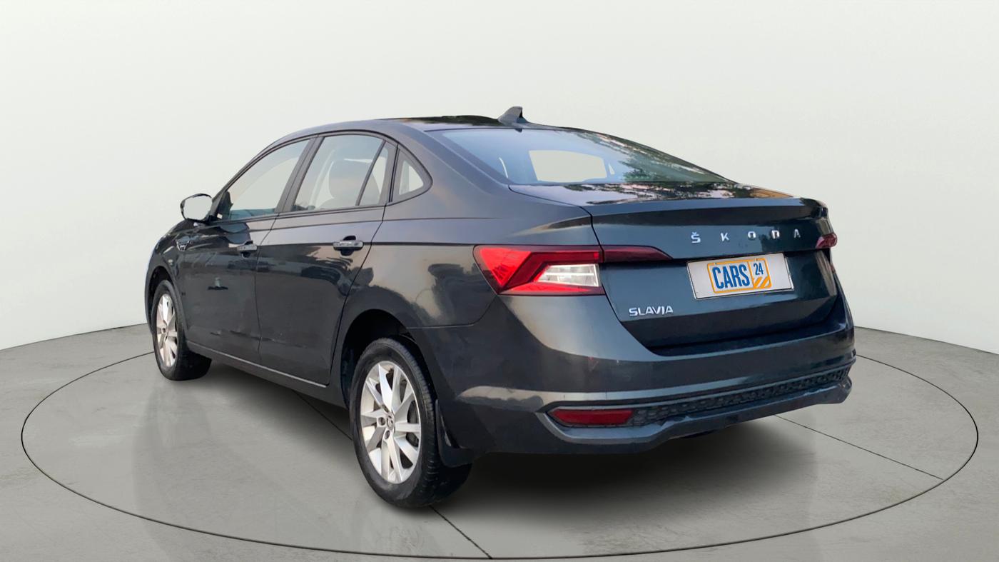 2023 Skoda SLAVIA AMBITION 1.0L TSI MT, Petrol, Manual, 56,705 km, Left Back Diagonal