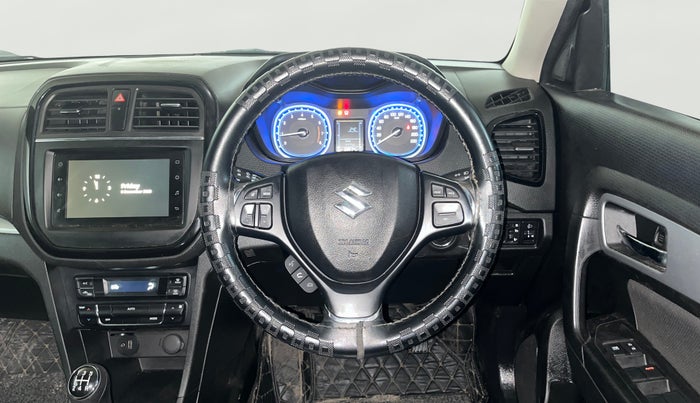 2021 Maruti Vitara Brezza ZXI, Petrol, Manual, 68,625 km, Steering Wheel Close Up