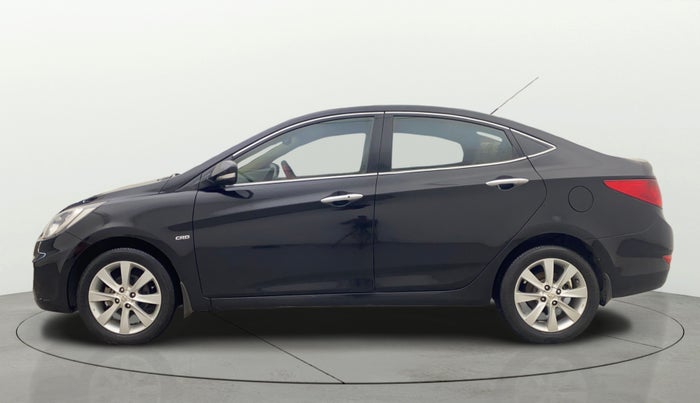2013 Hyundai Verna FLUIDIC 1.6 CRDI SX, Diesel, Manual, 1,07,728 km, Left Side