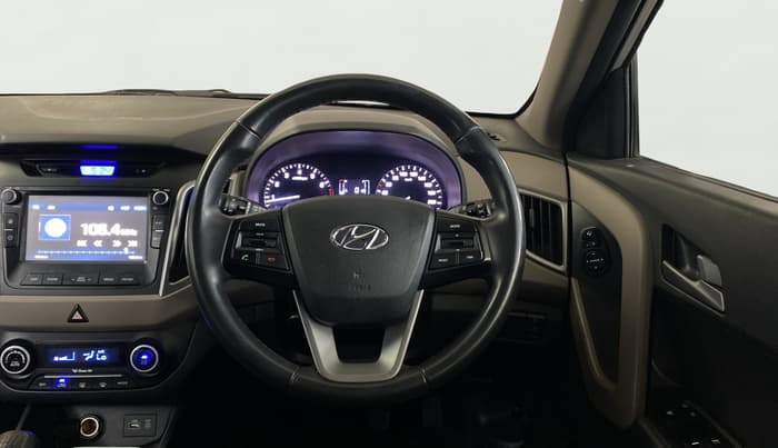 2016 Hyundai Creta SX PLUS 1.6 PETROL, Petrol, Manual, 37,387 km, Steering Wheel Close Up