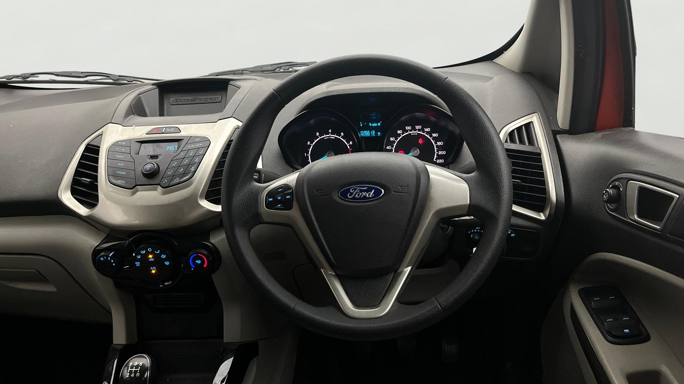 2016 Ford Ecosport TREND 1.5L PETROL, Petrol, Manual, 26,564 km, Steering Wheel Close Up
