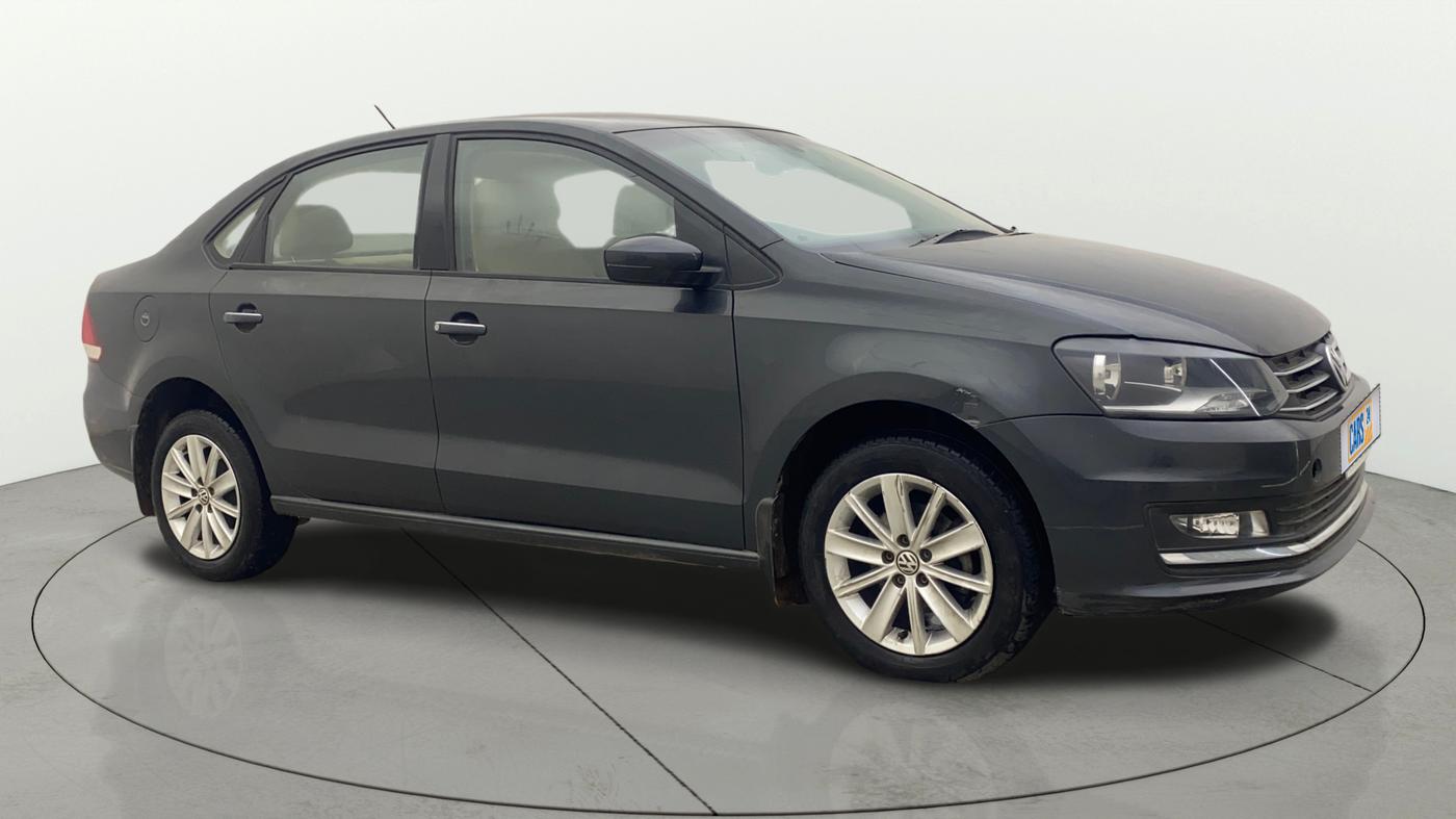 2016 Volkswagen Vento HIGHLINE PETROL AT, Petrol, Automatic, 56,101 km, Right Front Diagonal